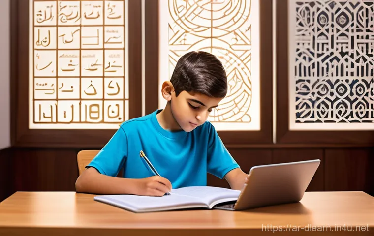 디지털 교육에서의 콘텐츠 커스터마이징 - **Prompt 1: Personalized Learning Oasis in an Arab School**
    A vibrant, sunlit modern classroom i...